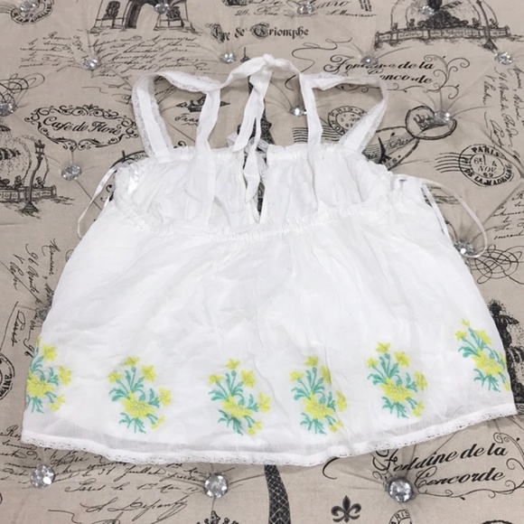 Free People Golden Hour Embroidered Camisole - Picture 4 of 6